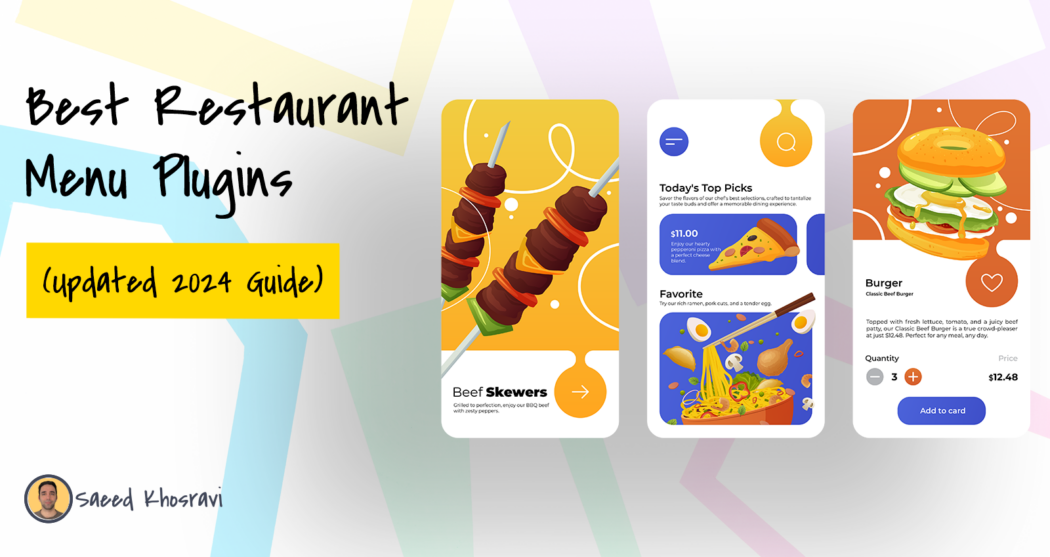 Best Restaurant WordPress Menu Plugins