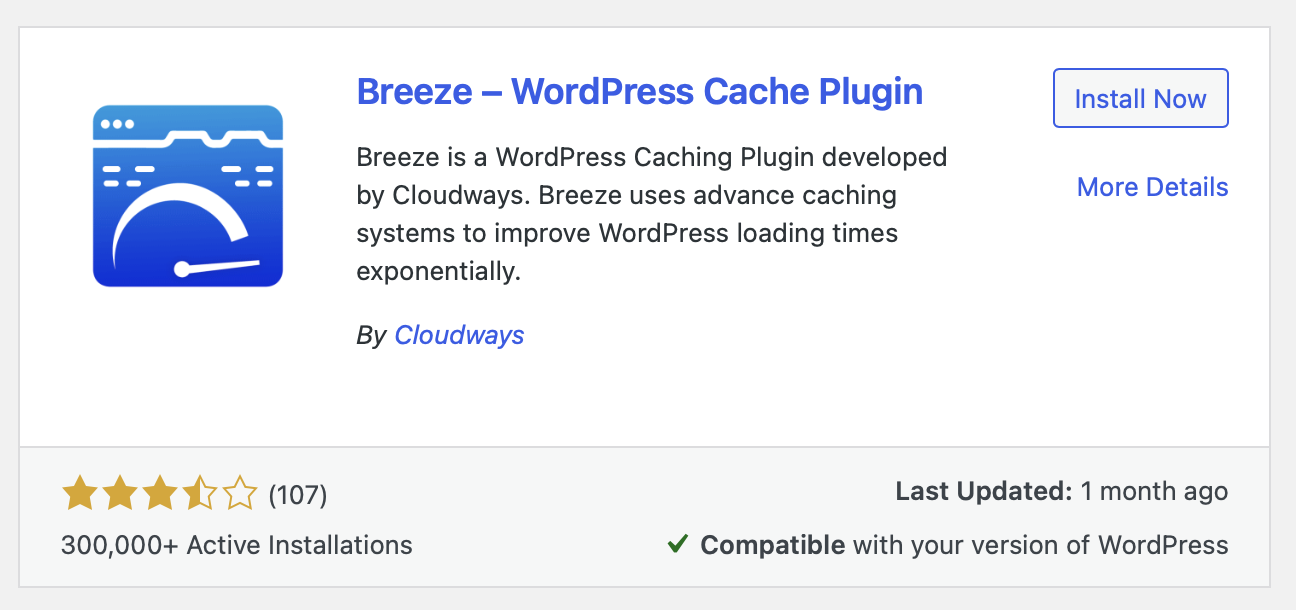 Breeze WordPress Plugin